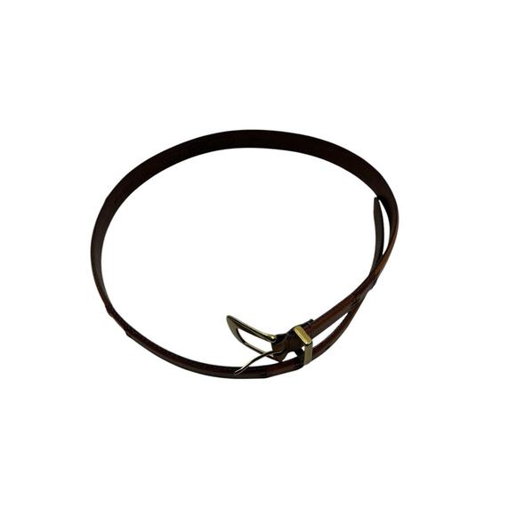 Fossil Brown Leather Women Belt Size Large main image 9